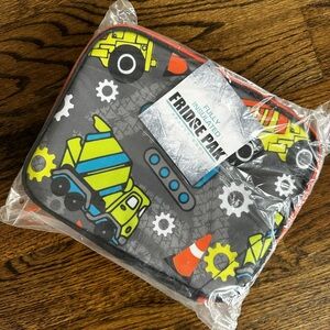 Brand New Fridge Pack Insulated Kids Construction Truck Lunchbox